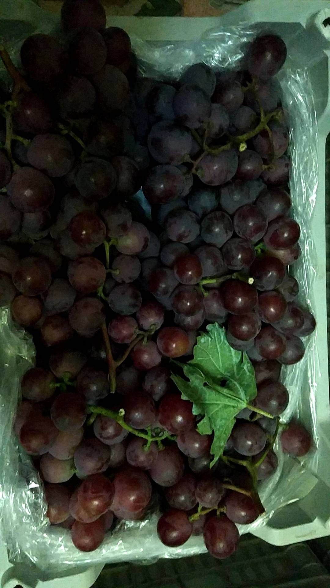 红提葡萄,老百姓存的货和收的货